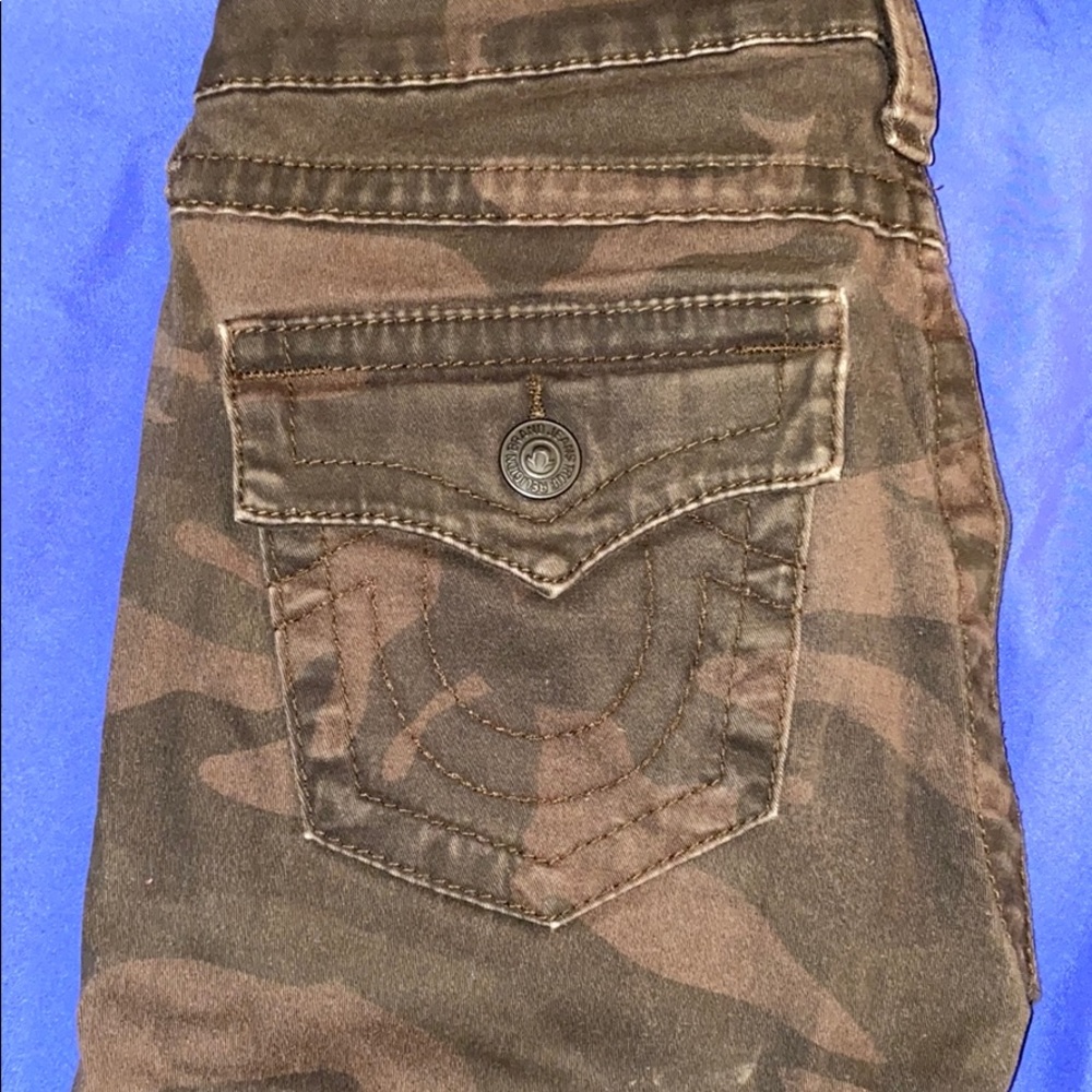 True Religion Camo Jeans